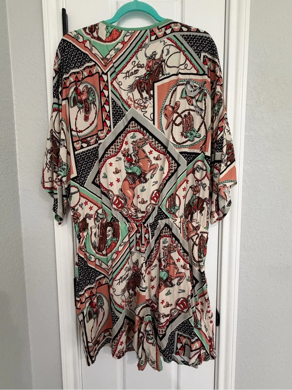 Double D Ranchwear western romper XL - Picture 3 of 4